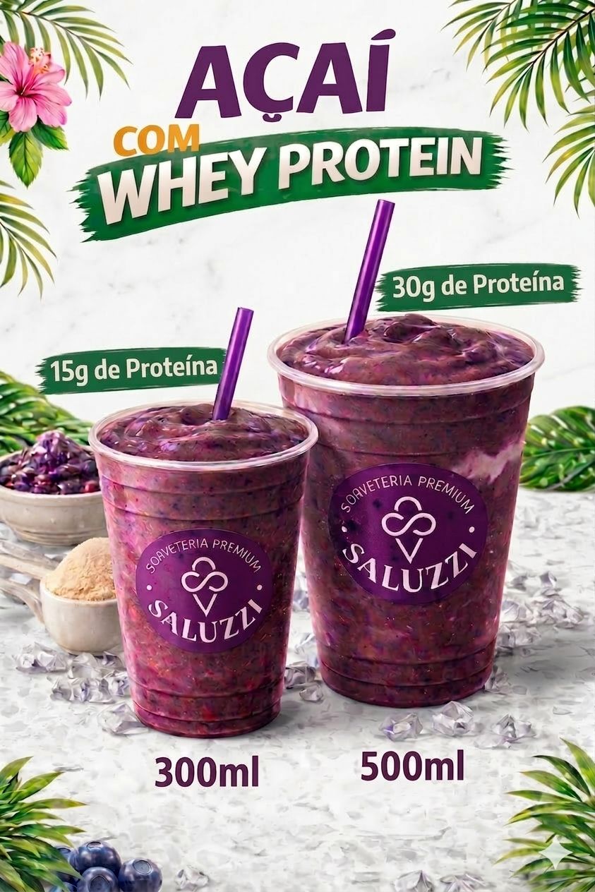 Açaí com Whey Protein