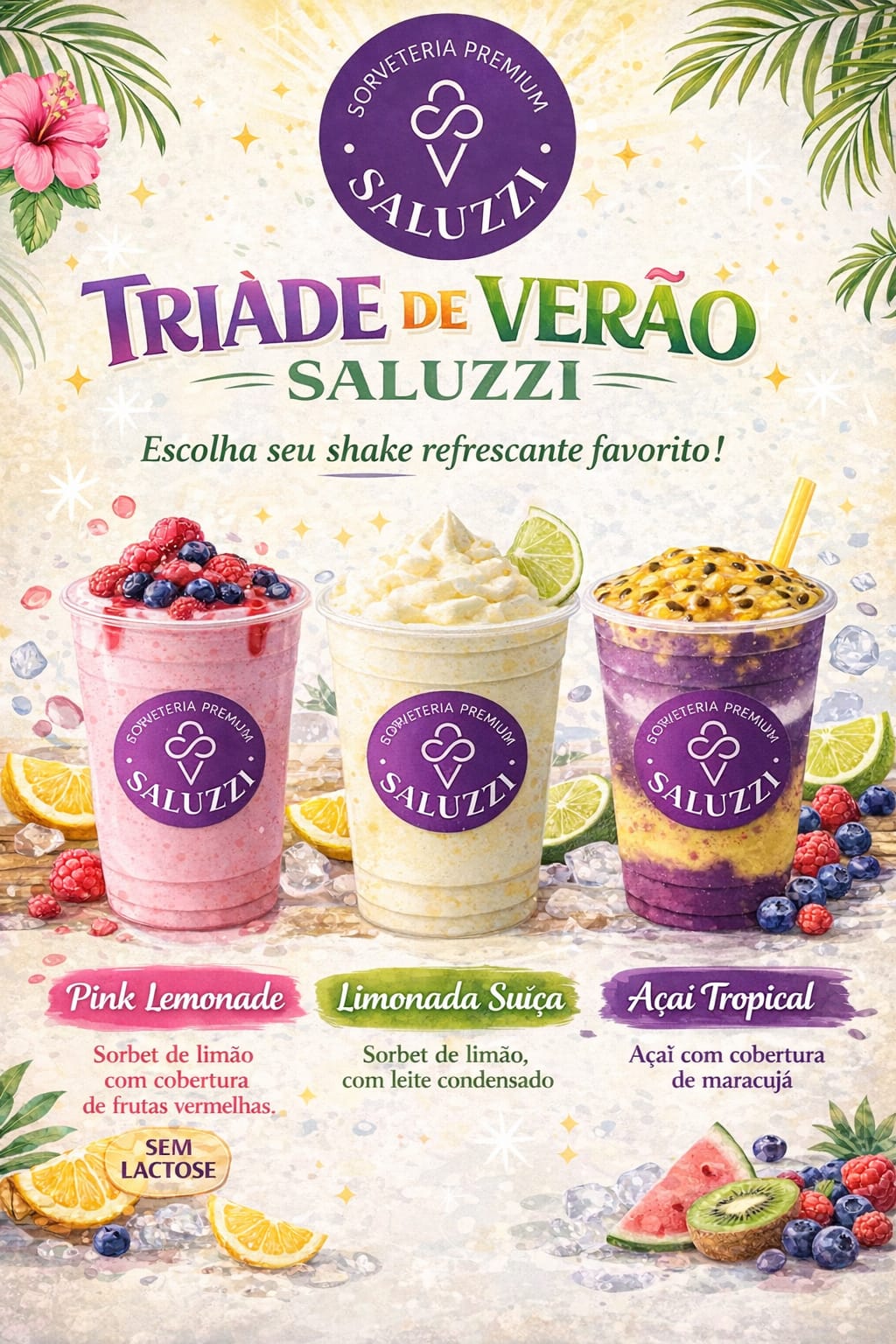 Milk Shake Verão