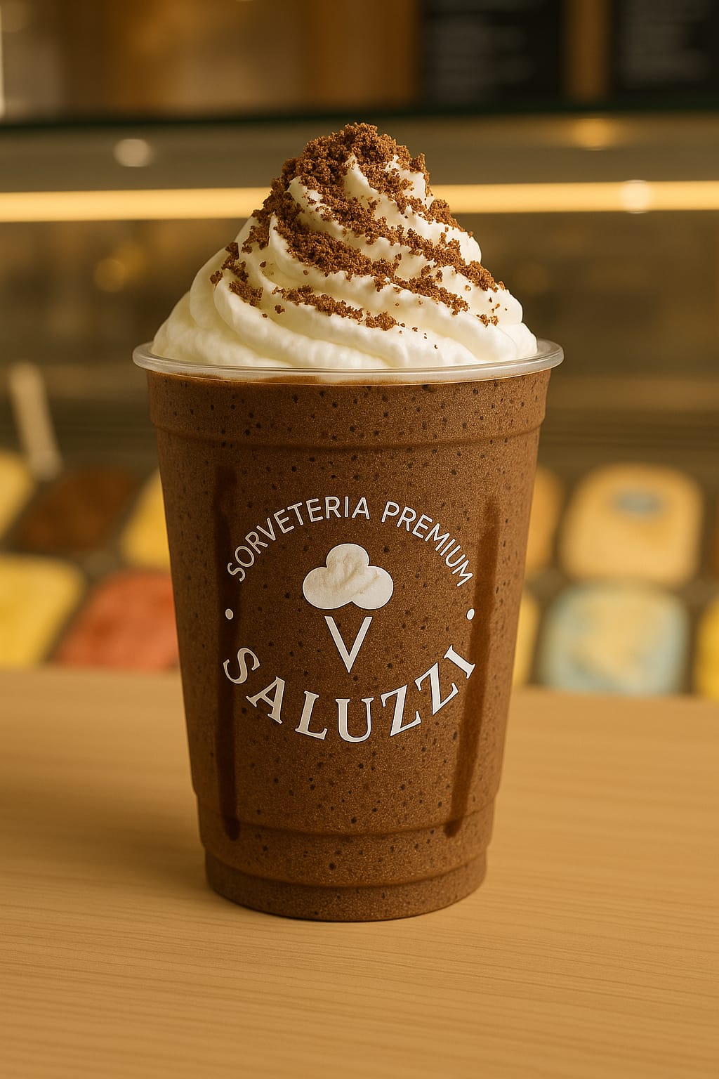 Milk shake ovomaltine